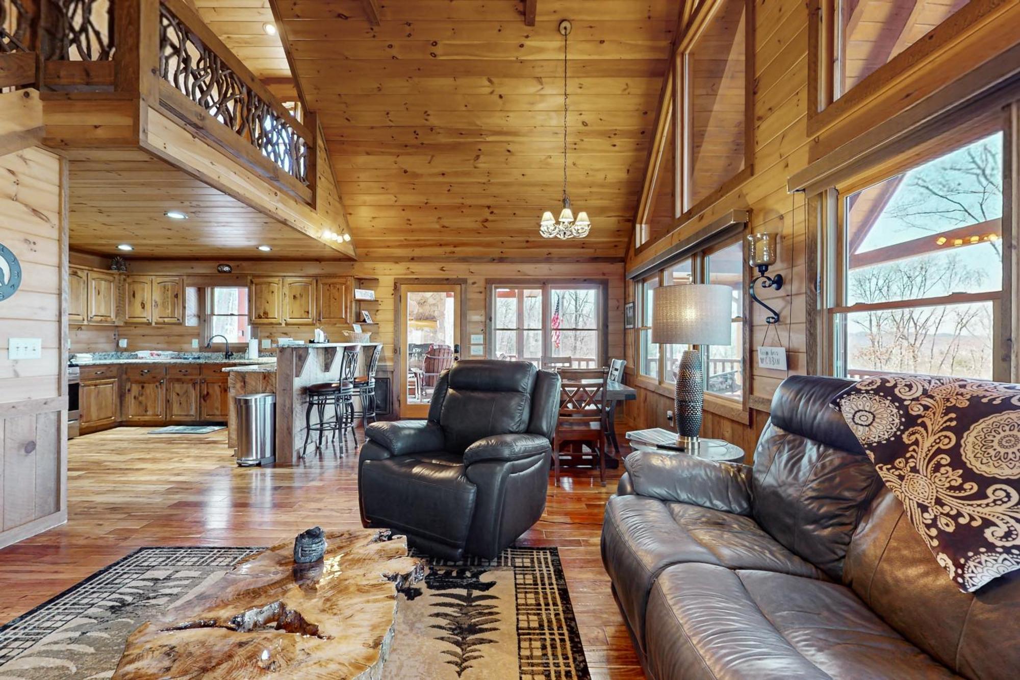Bougie Bear Cabin Morganton 外观 照片
