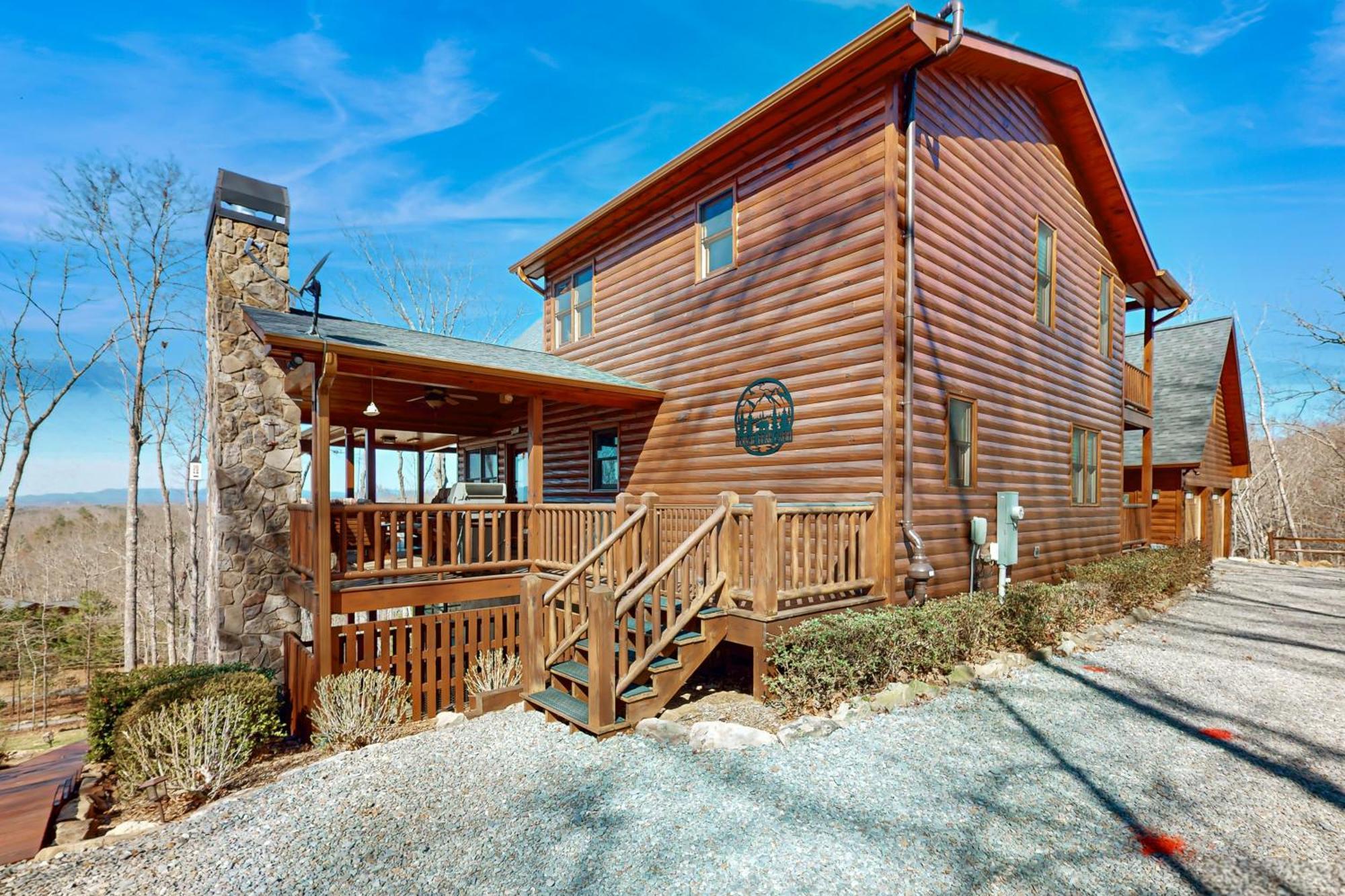 Bougie Bear Cabin Morganton 外观 照片