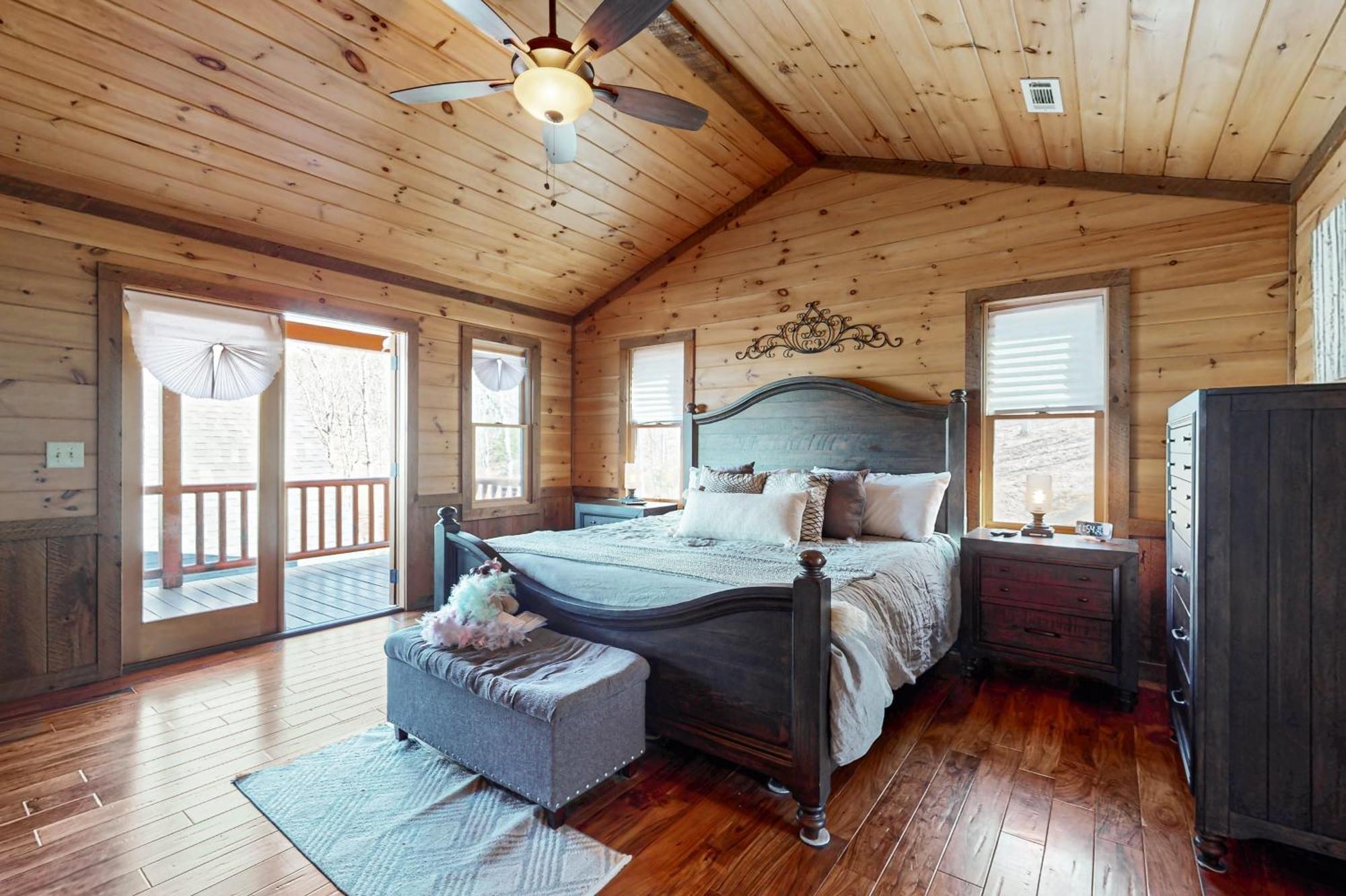 Bougie Bear Cabin Morganton 外观 照片