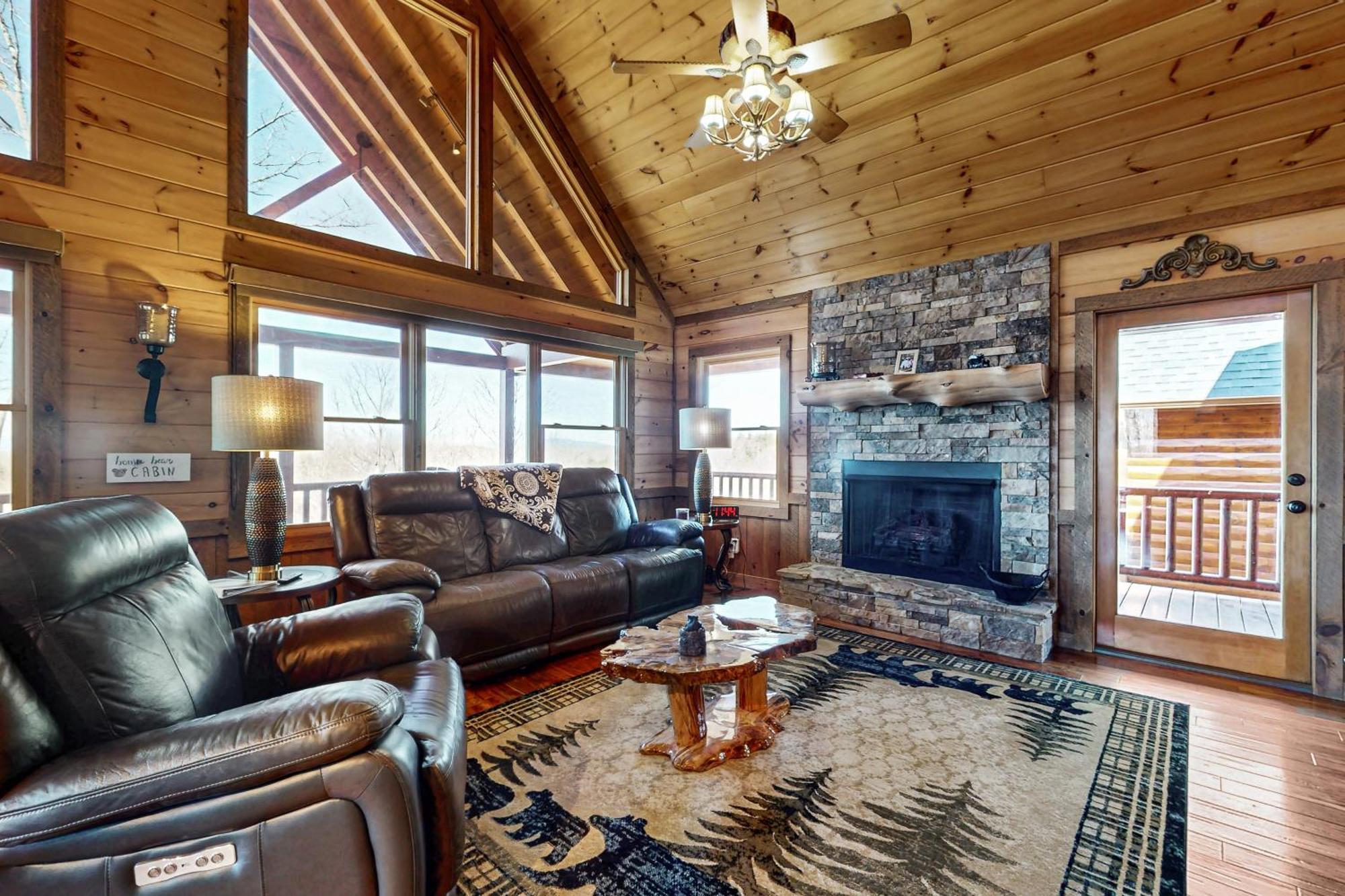 Bougie Bear Cabin Morganton 外观 照片