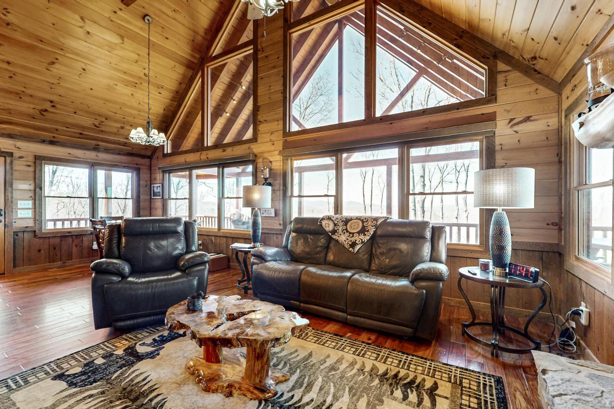 Bougie Bear Cabin Morganton 外观 照片